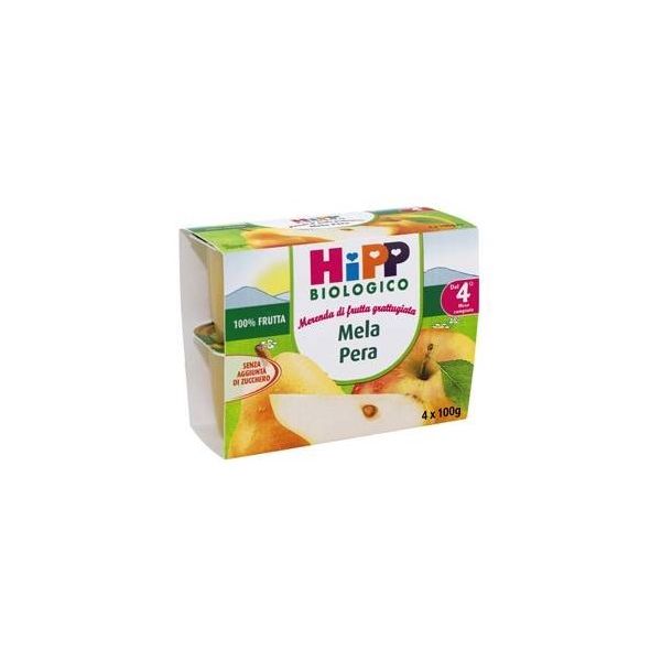 HIPP GRATTUGIA MELA PERA 4X100G