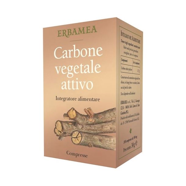 La Farmacia del Sole: CARBONE VEG ATTIVO 100CPS ERBAME