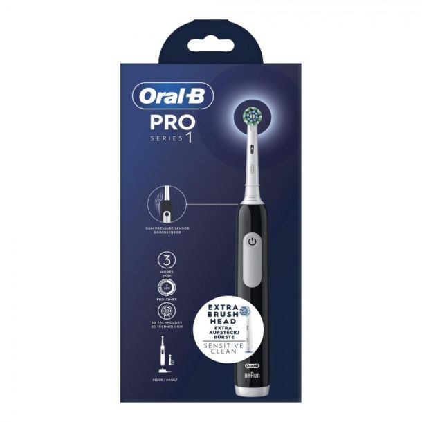 ORALB IO 6 BLACK SPAZZ+2REFILL