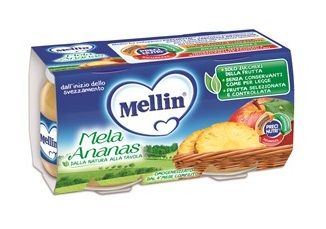 La Farmacia del Sole: MELLIN OMOG MELA ANANAS 2X100G