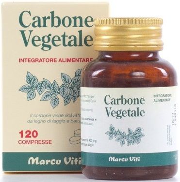 Carbone Vegetale 60cpr - Farmaderbe