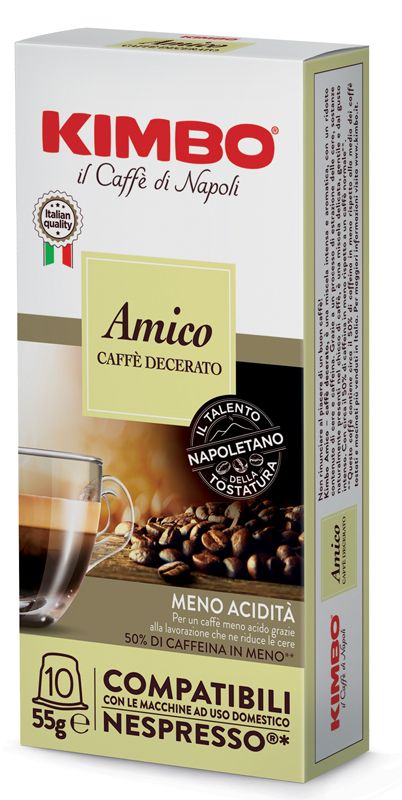 La Farmacia del Sole: KIMBO AMICO CAFFE' DECER 10CPS
