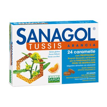 SANAGOL TUSS ARANCIA 24CAR