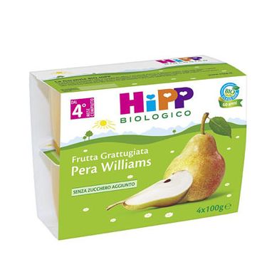 HIPP BIO FRU GRAT PERA 4X100G