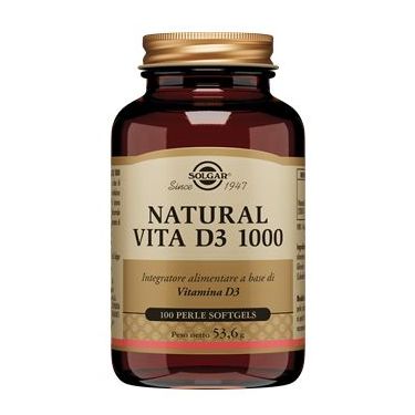 NATURAL VITA D3 1000 100PRL