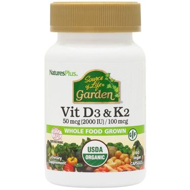 VITAMINA D3&K2 50MCG 60CPS