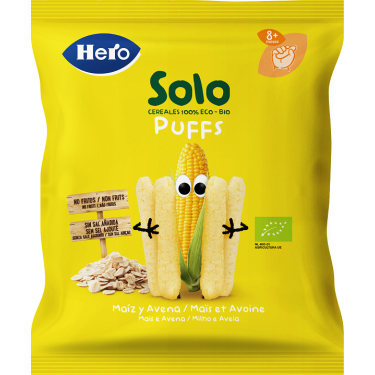 HERO SOLO SNACK PUFF AVENA MAI