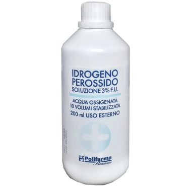 PEROSSIDO IDROGENO 3% 200M POLIF