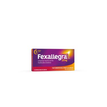 FEXALLEGRA*10CPR RIV 120MG