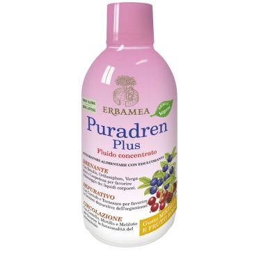 PURADREN PLUS MIRTILLO & FRUTTI ROSSI 500ML