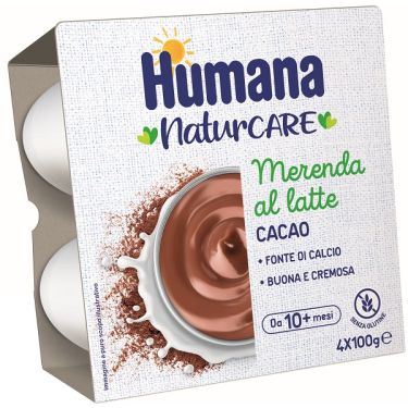 HUMANA MER.LATTE CACAO 4X100G