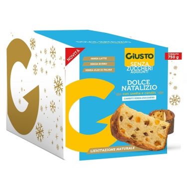 GIUSTO S/Z PANETTONE C/UVETTA 750G