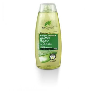 DR ORGANIC ALOE BODY WASH250ML