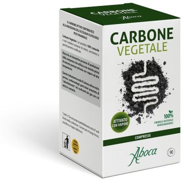 CARBONE VEGETALE ATTIVO 90 CPR ABOCA