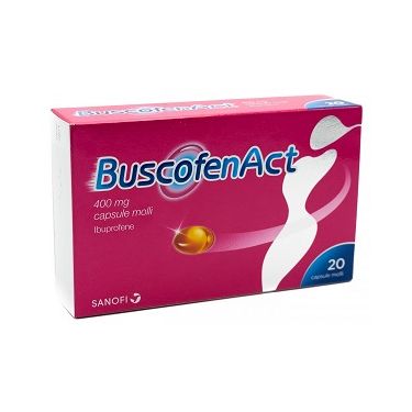 BUSCOFENACT*20CPS 400MG