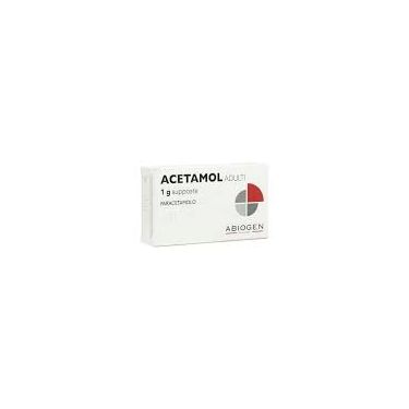 ACETAMOL*AD 10 SUP. 1 G