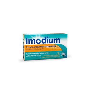 IMODIUM*12CPR OROSOL 2MG