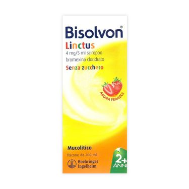 BISOLVON*SCIR FL 200ML FRAGOLA