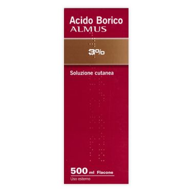 ACIDO BORICO ALMUS*3% 500ML