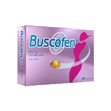 BUSCOFEN*24CPS MOLLI 200MG