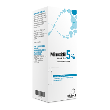 MINOXIDIL BIORGA*SOL CUT 60ML5%