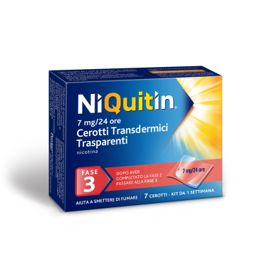 NIQUITIN*7 CER.TRANSD. 7MG/24H