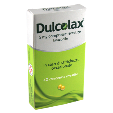 DULCOLAX*40CPR RIV 5MG GMM