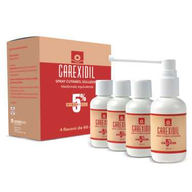 CAREXIDIL*5% SPY CUT.4X60ML