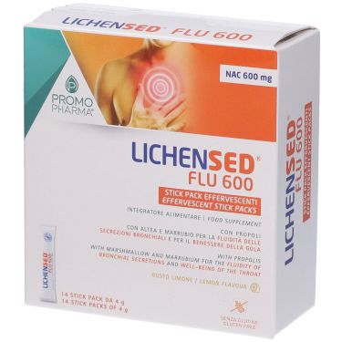 LICHENSED NAC FLU 600 14STICK