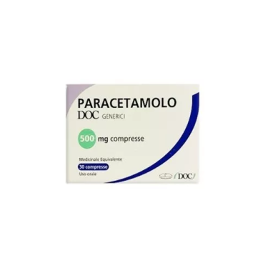 PARACETAMOLO DOC*30CPR 500MG
