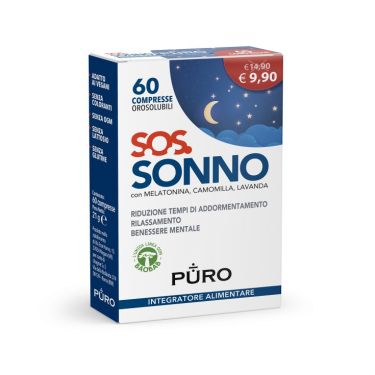 PURO SOS SONNO 60CPR OROSOLUB
