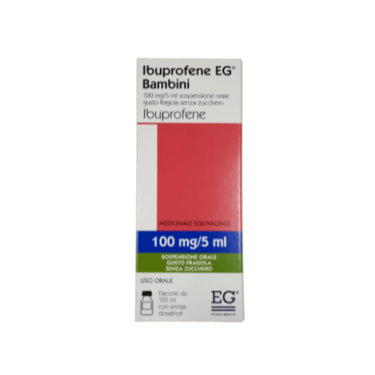 IBUPROFENE EG*FL 150ML FRAGOLA