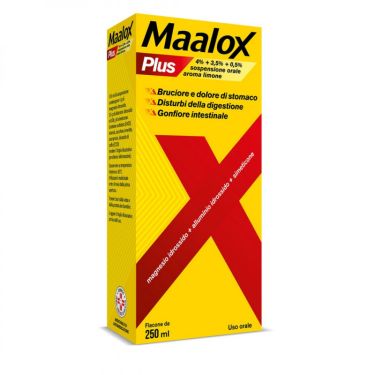 MAALOX PLUS*OS SOSP 4+3,5+0,5%